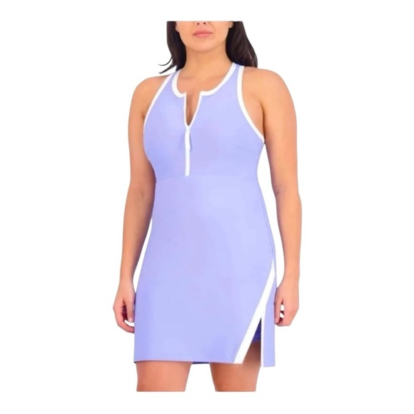 Sage Collective Lavender Tennis Pickle Ball Dress Built-In Shorts Size XL - Picture 1 of 12